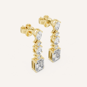 Diamond Drop Earrings