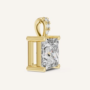 Princess Cut Diamond Pendant